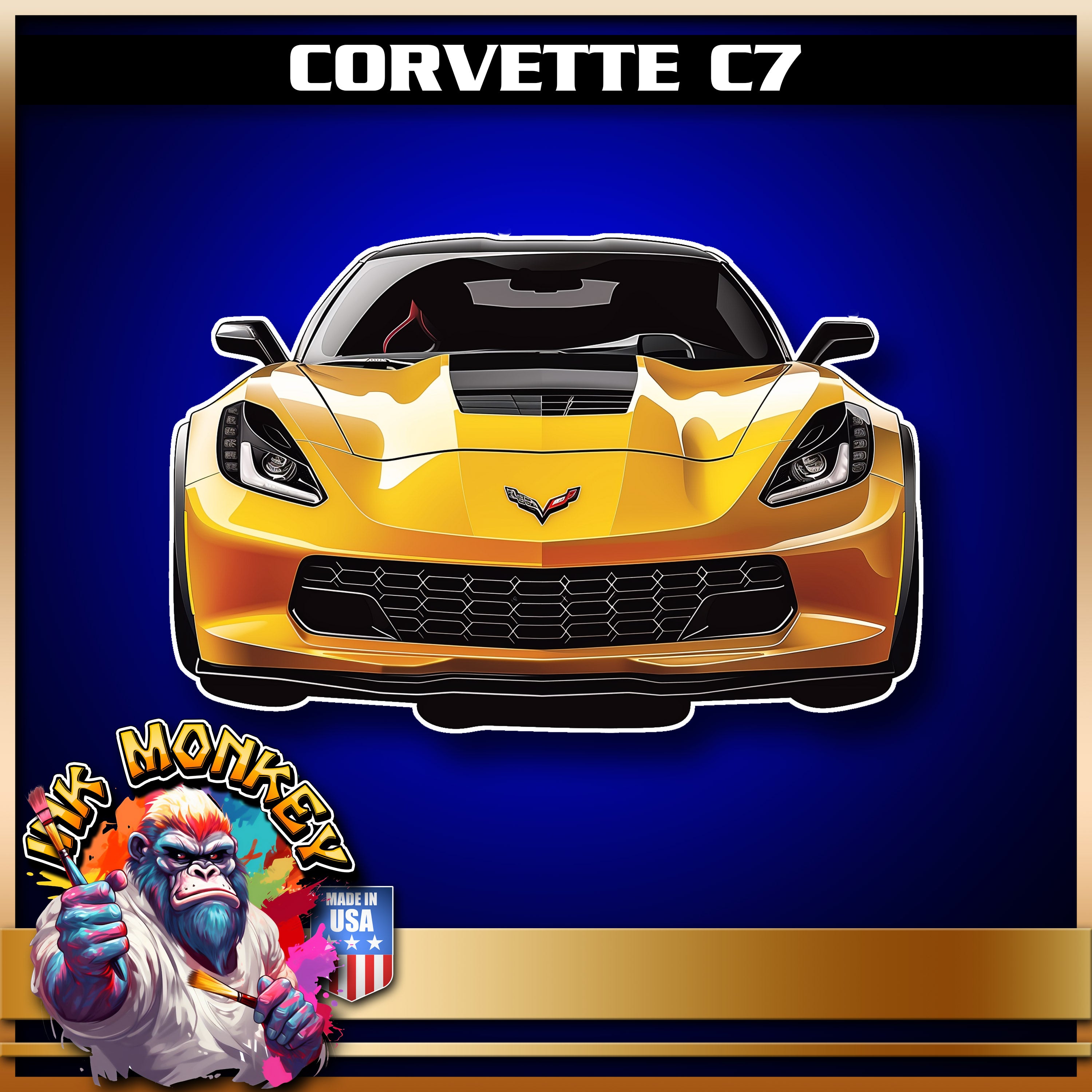 Corvette c7 - Decal